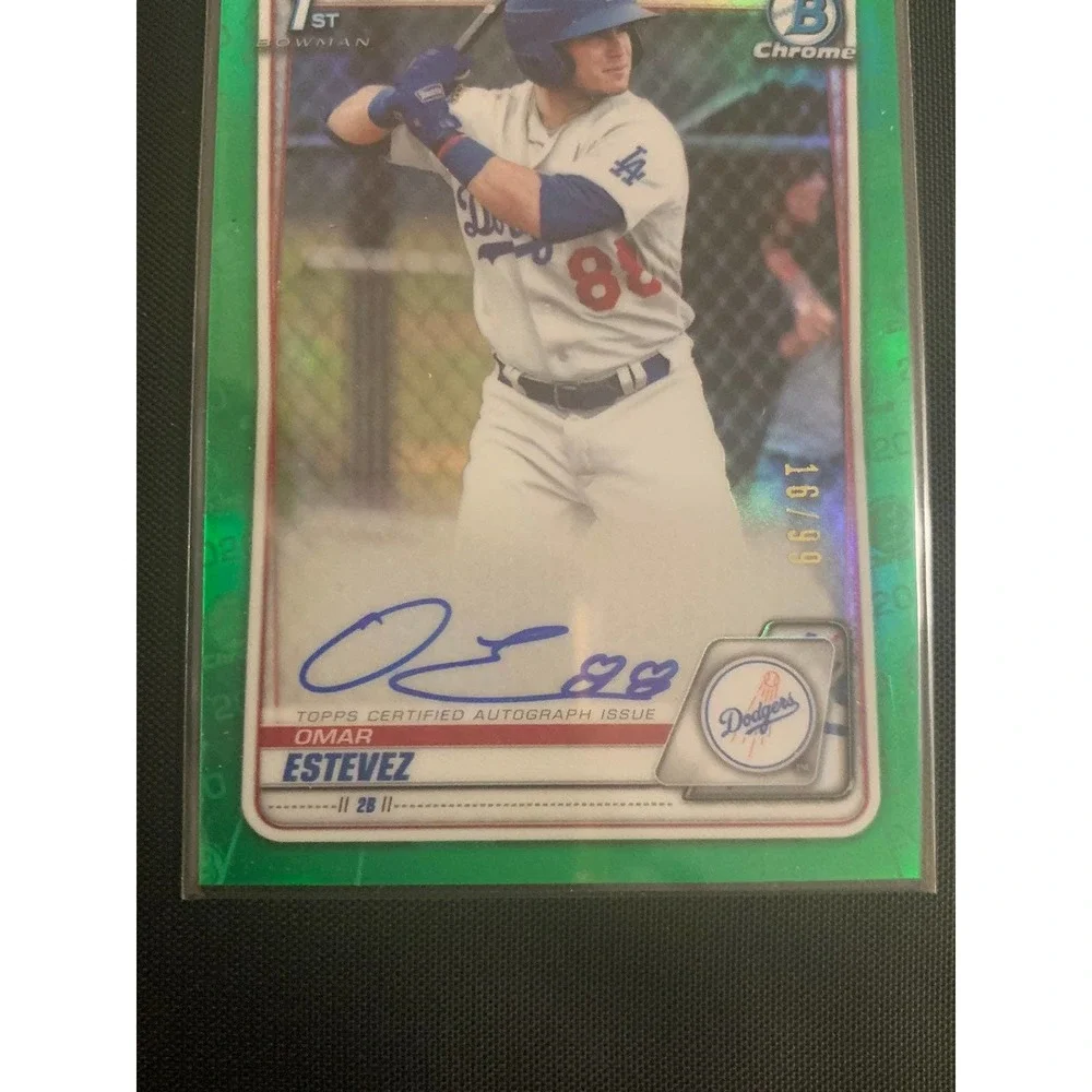 2020‎ Bowman Chrome Omar Estevez Auto /99